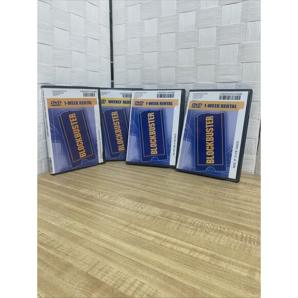 4 Blockbuster Video Rental DVD Cases w/Van Helsing Open Range 5th Element… - Picture 2 of 12